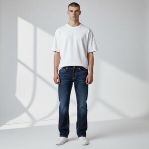 NEW/NWT BKE Aiden Superior Stretch Jeans Mens Size 28 x 32 Dark Wash